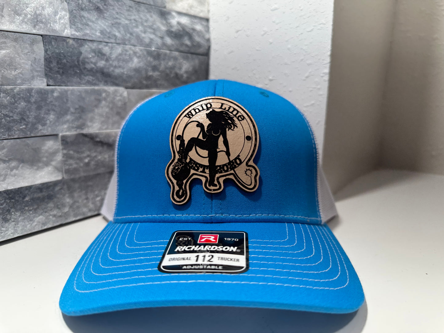 Whipline Leather Engraved Patch