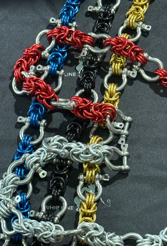 WhipLine™ “Linked Loadout” Shackle Bracelet Series