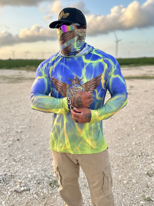 WhipLine™ “Royal Flight” Face Wrap Matching Set Edition