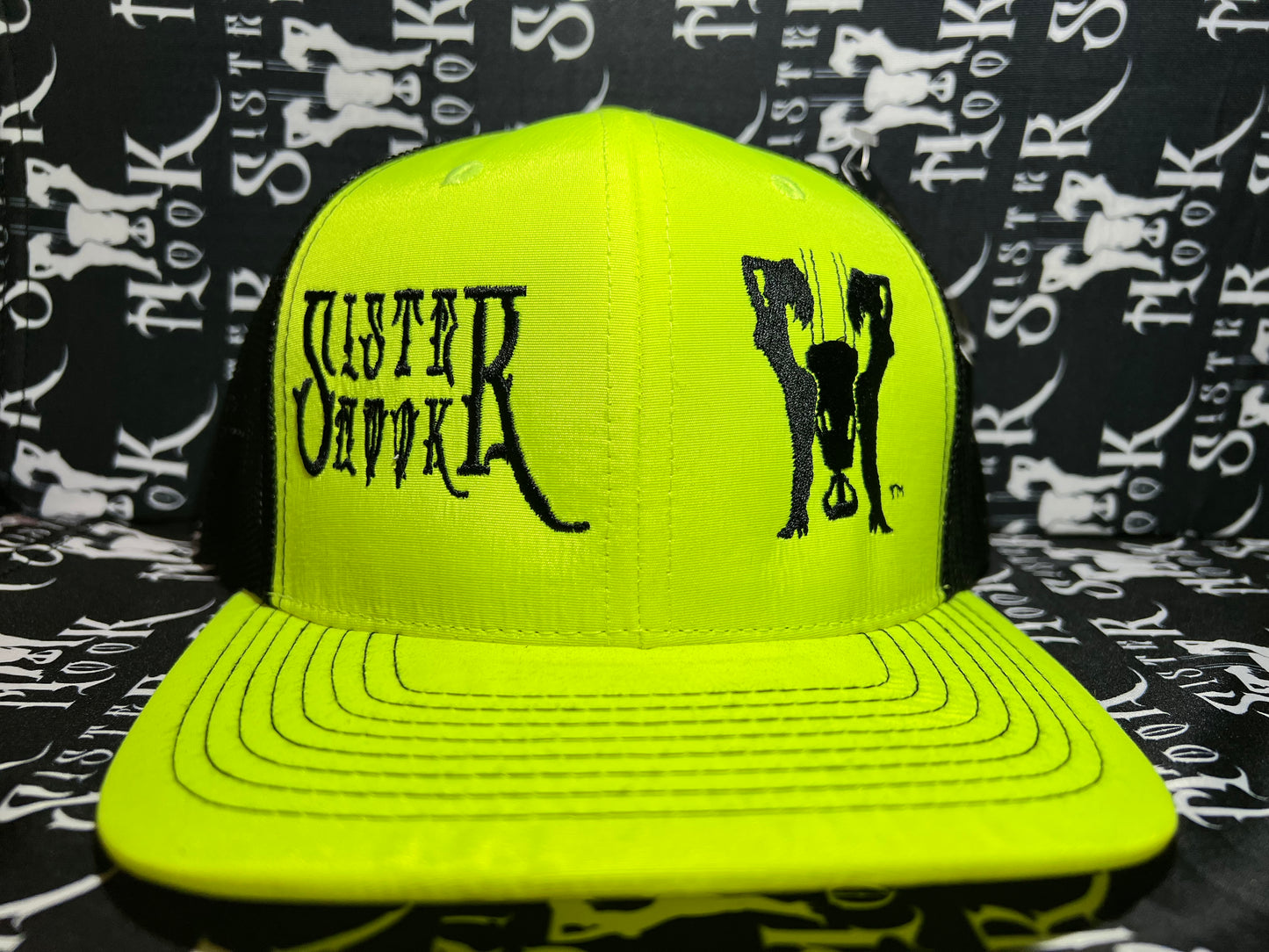Sister Hook Embroidered Cambridge (Block BizNess on back)