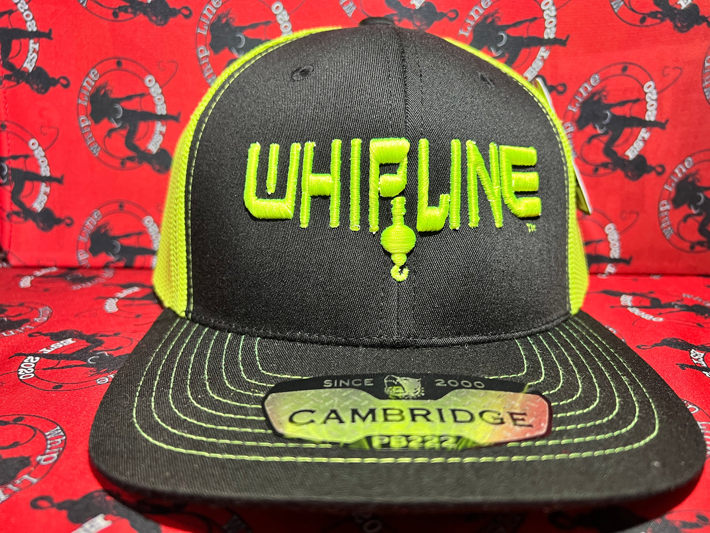 Whipline Cambridge 3D Puff Embroidered hats