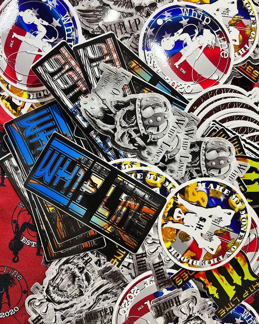 WhipLine – Rig & Rise Sticker Vault