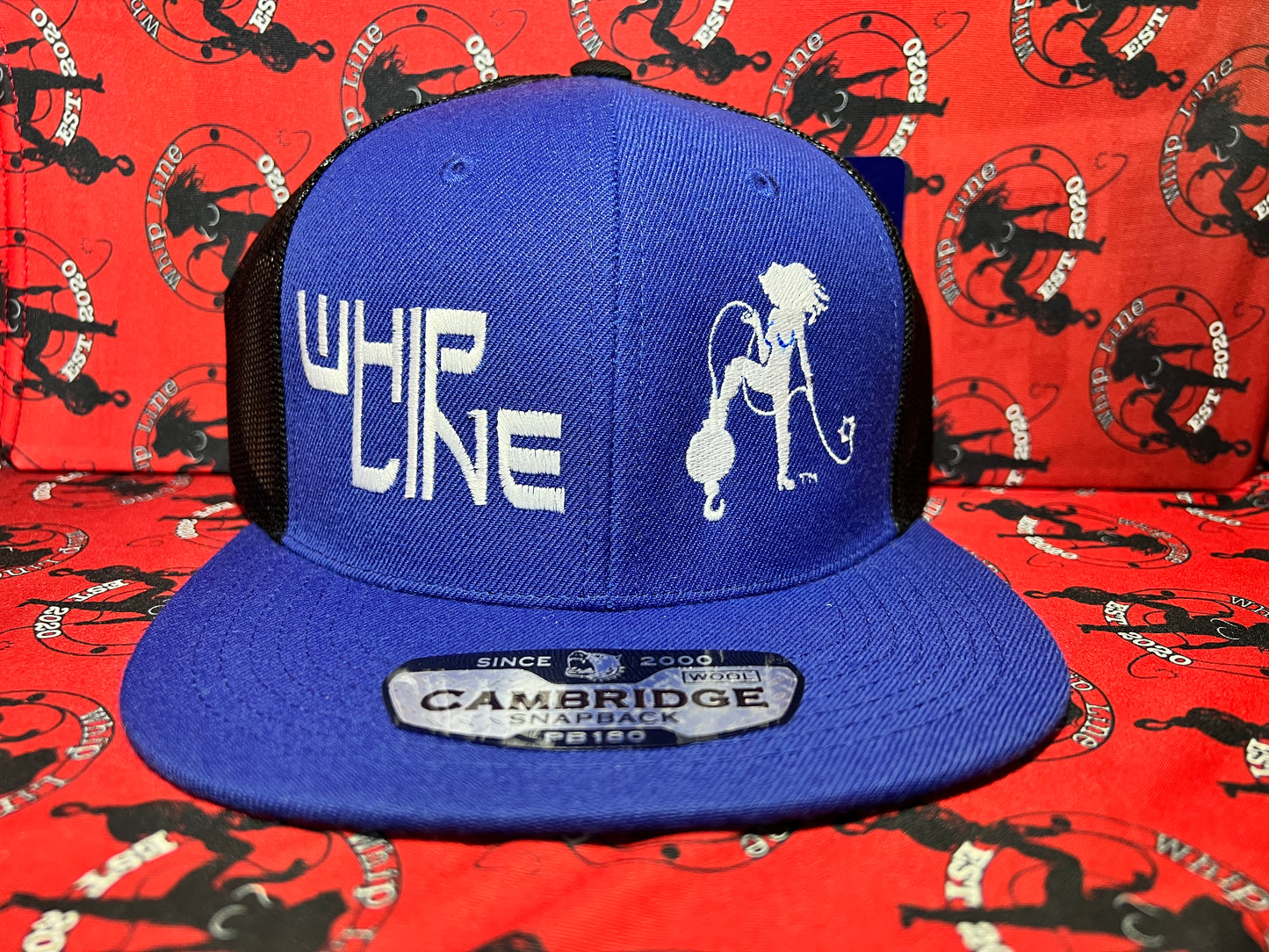 Whipline Cambridge embroidered hats(Quotes on back of hat is random selection)