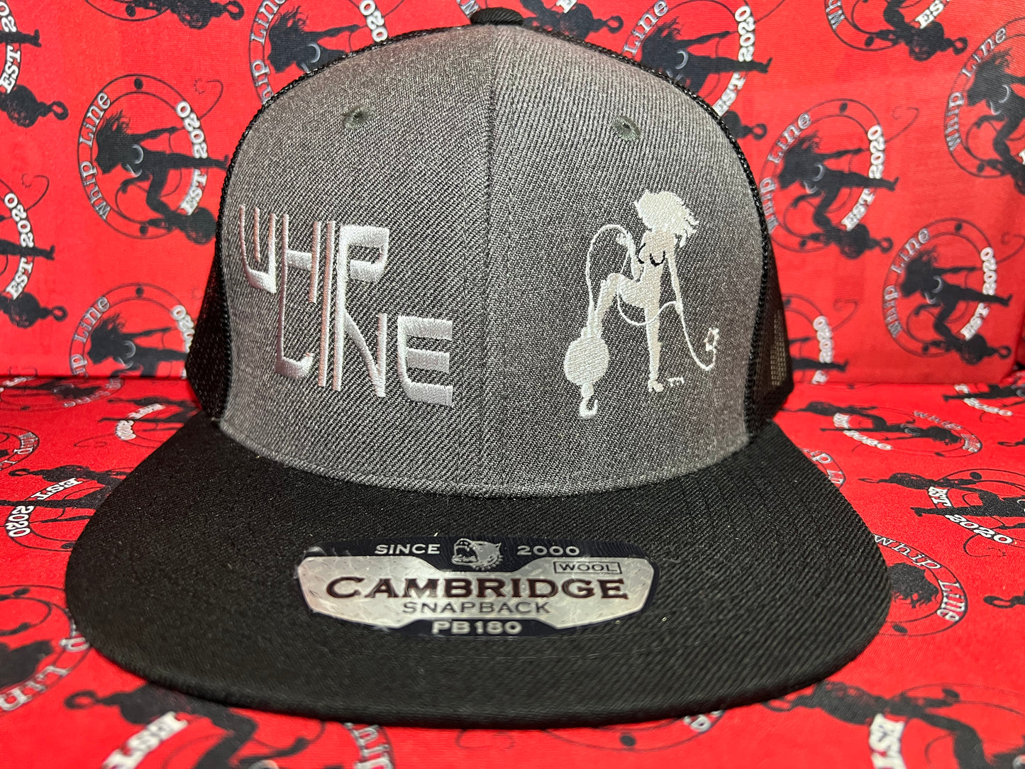 Whipline Cambridge embroidered hats(Quotes on back of hat is random selection)