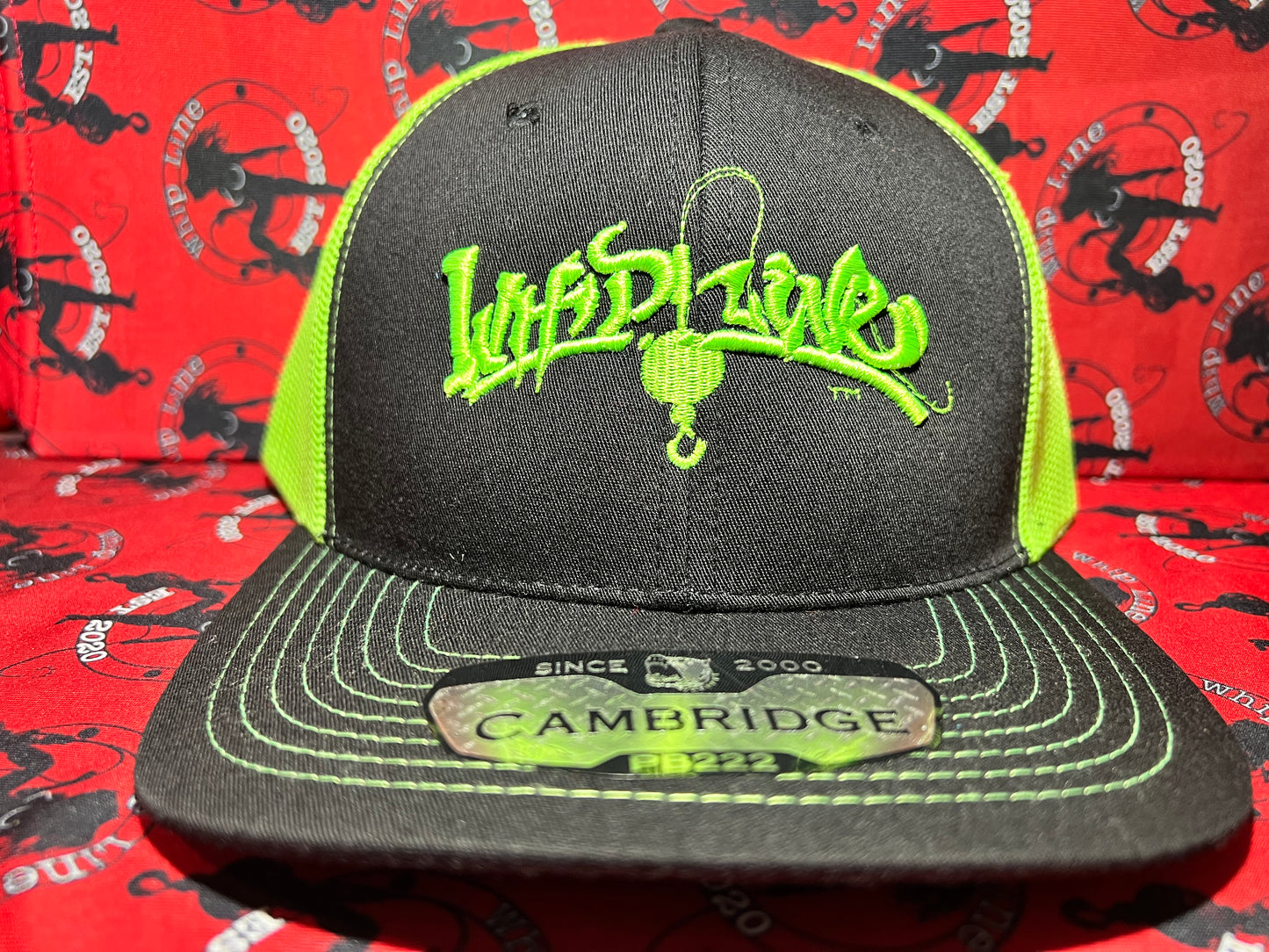 Whipline Cambridge 3D Puff Embroidered hats