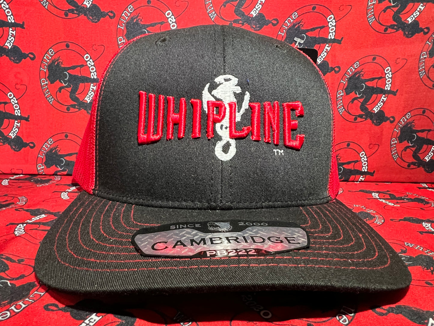 Whipline Cambridge 3D Puff Embroidered hats