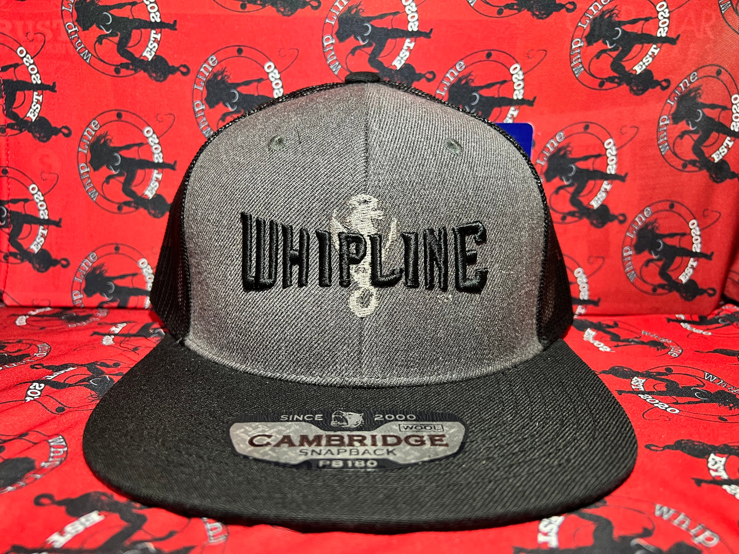Whipline Cambridge 3D Puff Embroidered hats