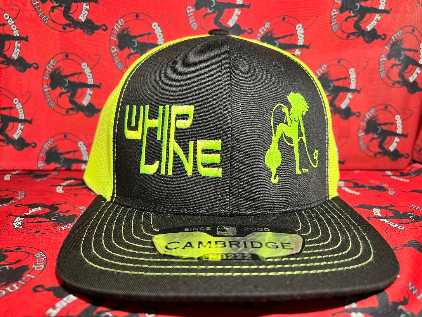 Whipline Cambridge embroidered hats(Quotes on back of hat is random selection)