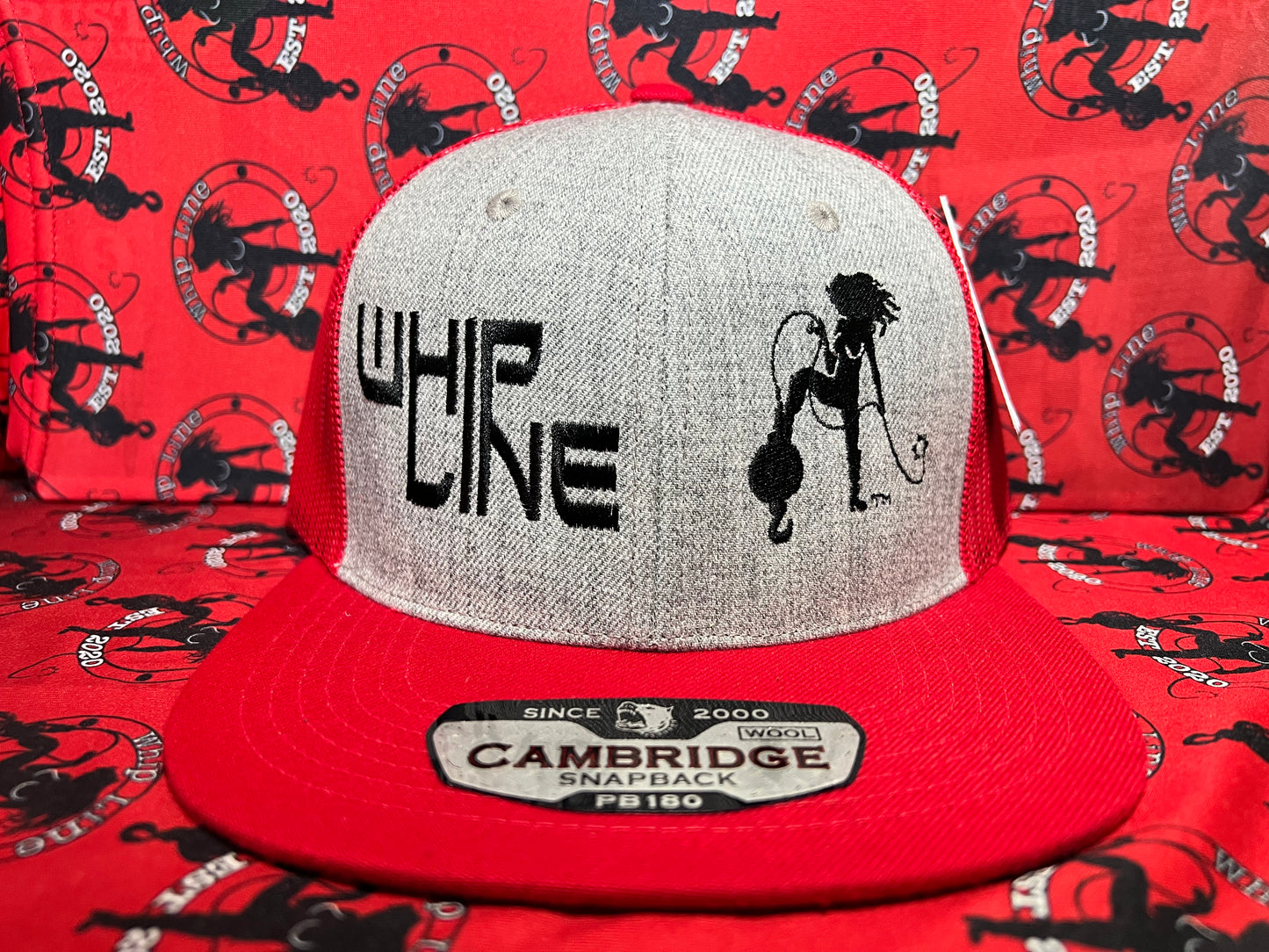 Whipline Cambridge embroidered hats(Quotes on back of hat is random selection)