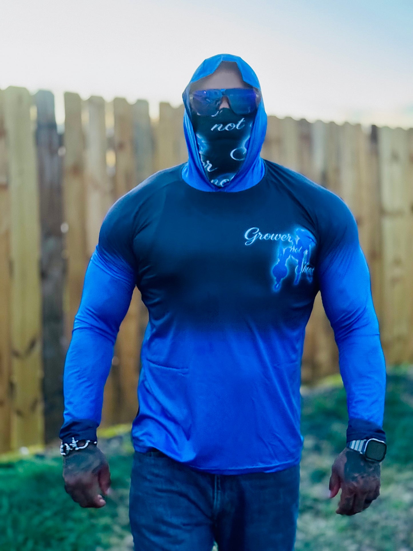 Grower Not a Shower – Matching Face Mask