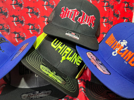 Whipline Cambridge 3D Puff Embroidered hats