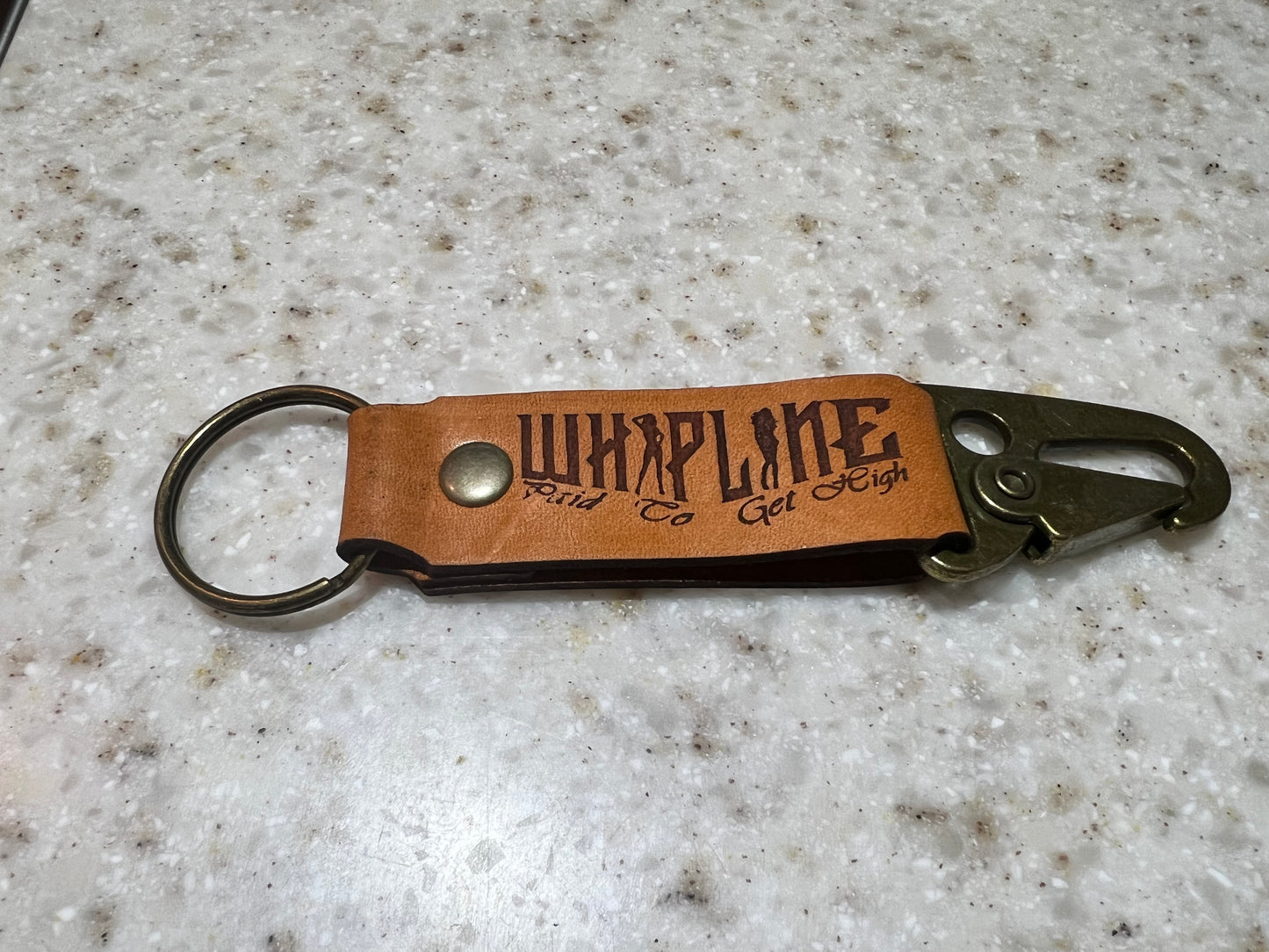 Leather Engraved Keychains